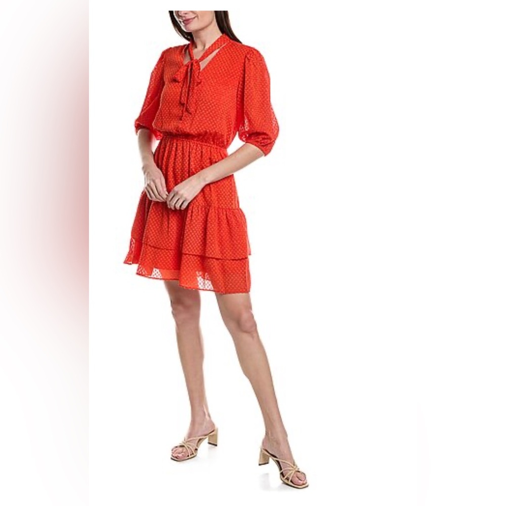 Elegant Red Women's Dress Size 12